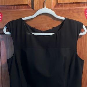 Banana Republic classic sexy dress with sheer top detail